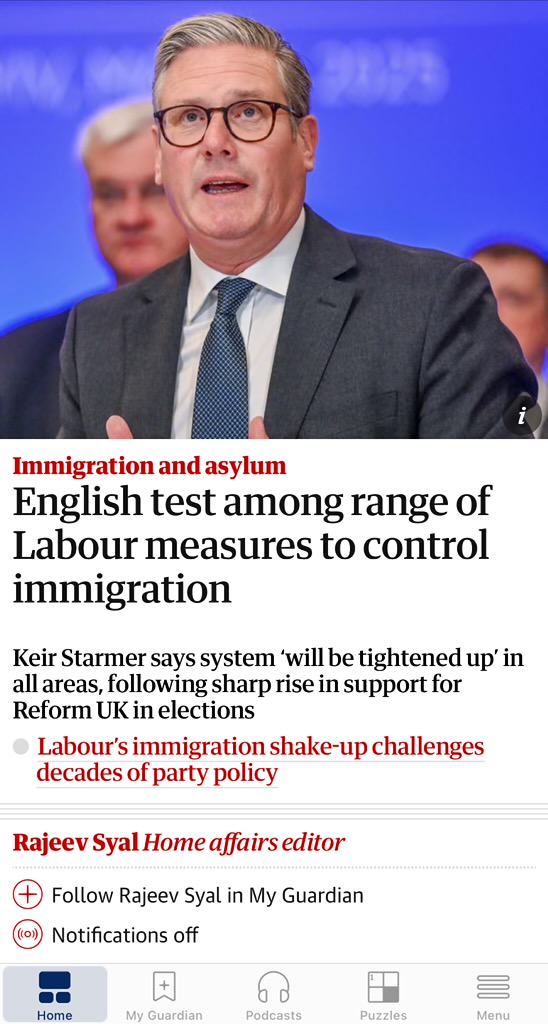 English test among range of Labour measures to control immigration
